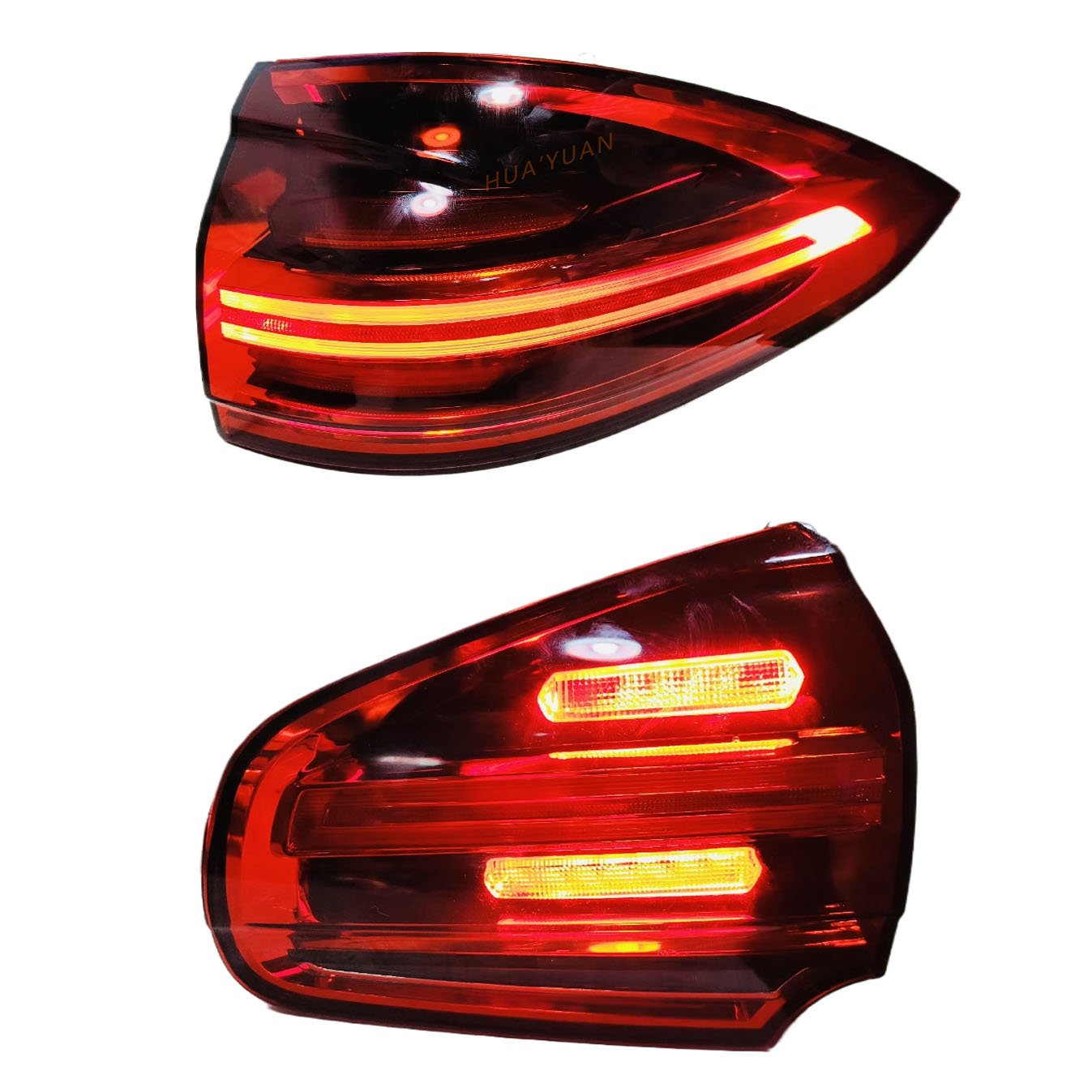 Hot Selling High Quality Car Led Taillights Brake Lights Anti-collision Taillights for porsche Cayenne 92a 2015-2018 Style